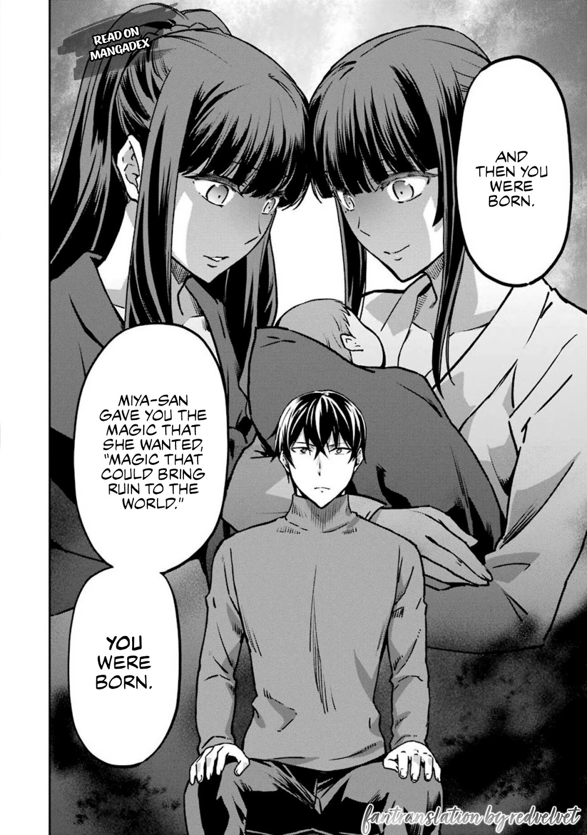 Mahouka Koukou no Rettousei - Yotsuba Keishou-hen Chapter 13 page 24 - Chapter 13: Birth
