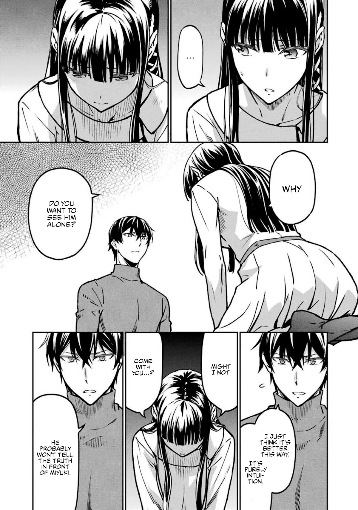Mahouka Koukou no Rettousei - Yotsuba Keishou-hen Chapter 13 page 5 - Chapter 13: Birth