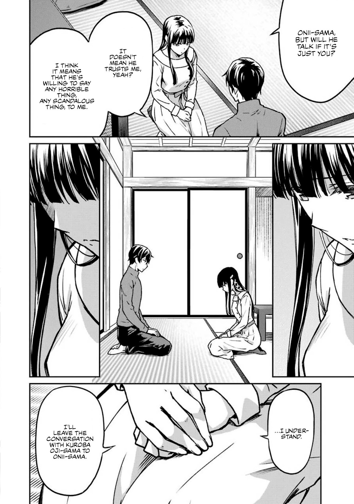 Mahouka Koukou no Rettousei - Yotsuba Keishou-hen Chapter 13 page 6 - Chapter 13: Birth