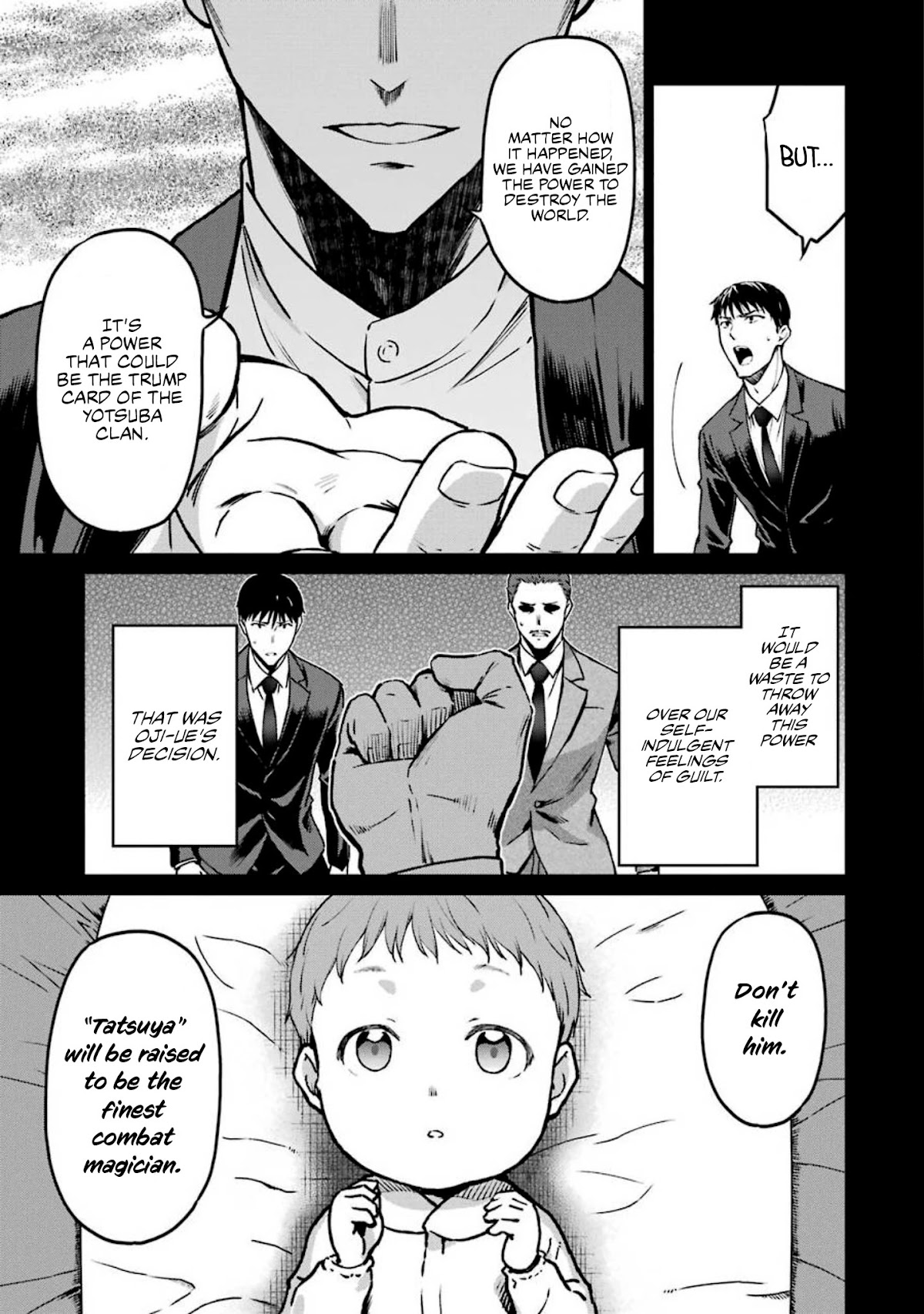 Mahouka Koukou no Rettousei - Yotsuba Keishou-hen Chapter 14 page 13 - Chapter 14: Tatsuya's Power