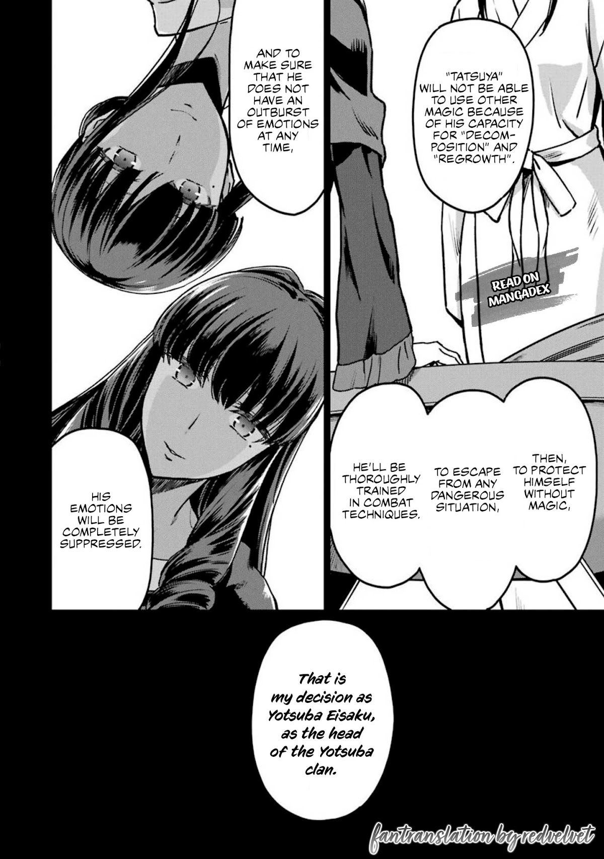 Mahouka Koukou no Rettousei - Yotsuba Keishou-hen Chapter 14 page 14 - Chapter 14: Tatsuya's Power