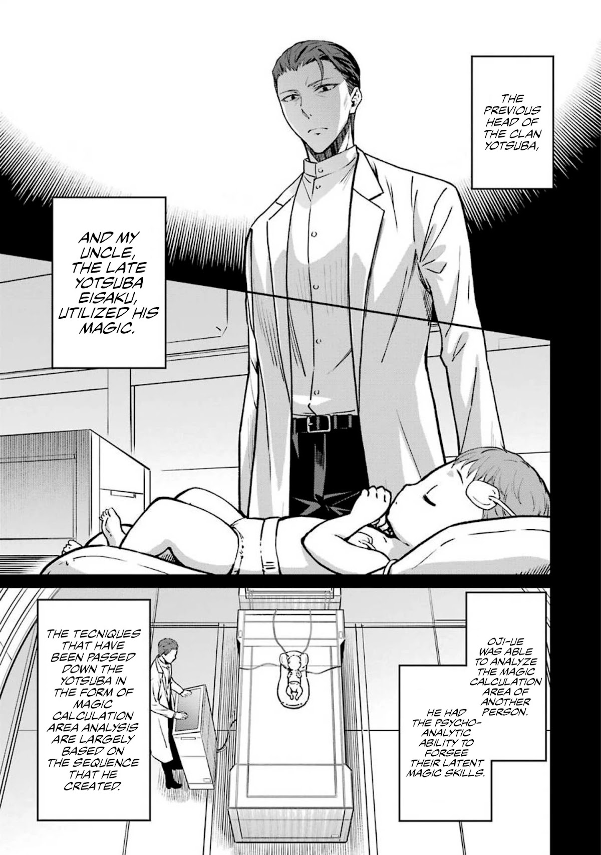 Mahouka Koukou no Rettousei - Yotsuba Keishou-hen Chapter 14 page 3 - Chapter 14: Tatsuya's Power
