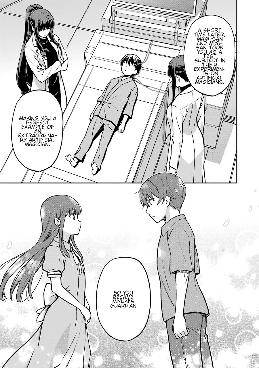 Mahouka Koukou no Rettousei - Yotsuba Keishou-hen Chapter 15 page 8 - Chapter 15: Combat Training