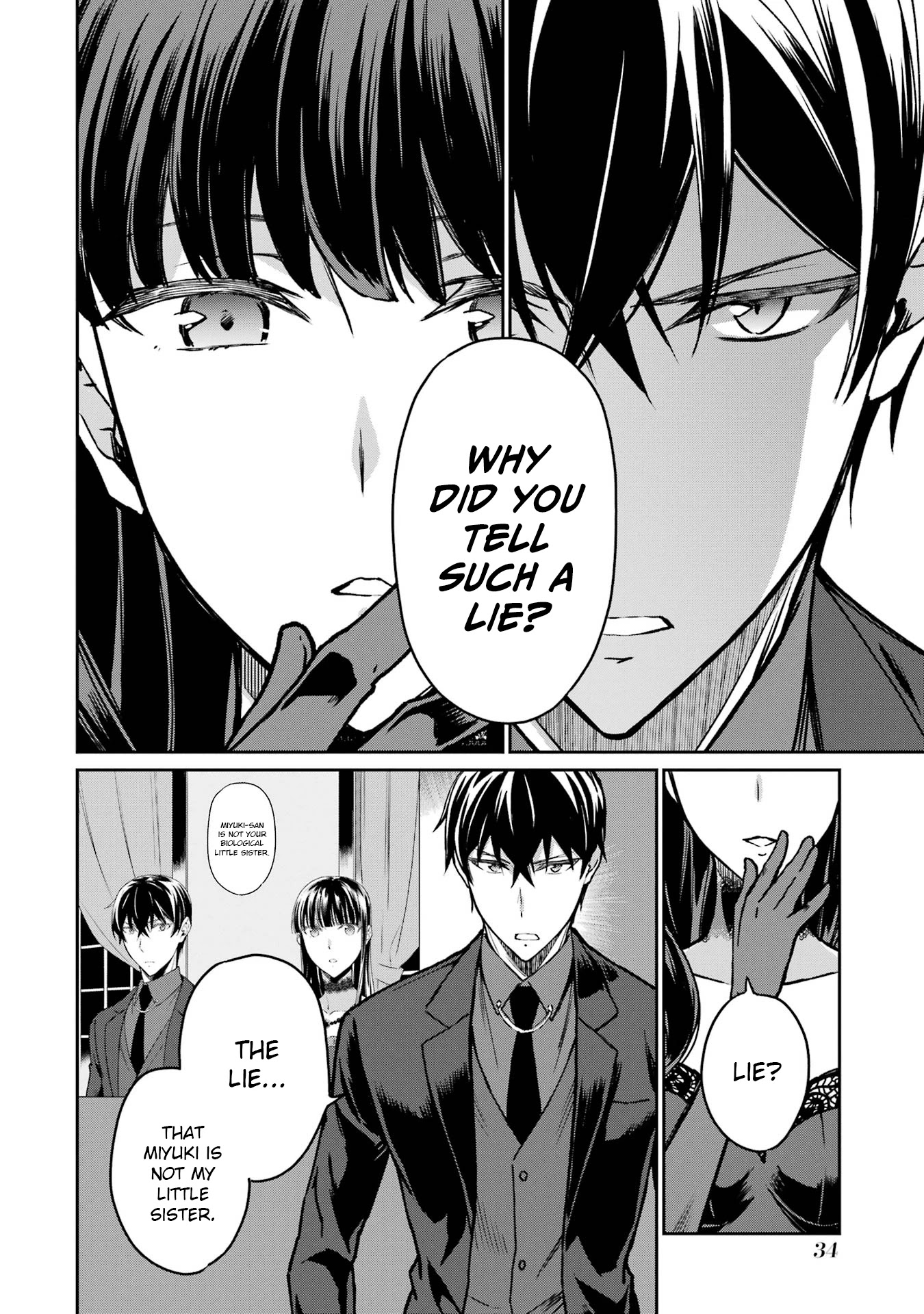 Mahouka Koukou no Rettousei - Yotsuba Keishou-hen Chapter 19 page 10 - Chapter 19: Gene