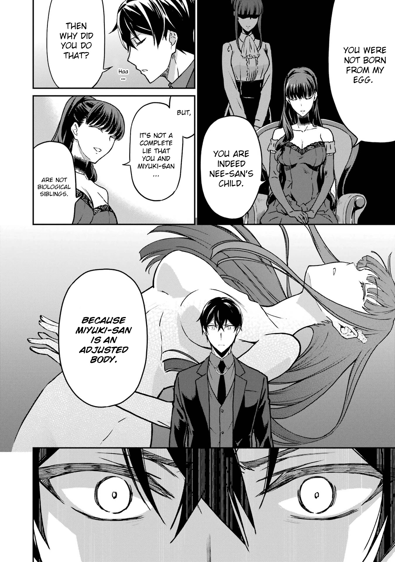 Mahouka Koukou no Rettousei - Yotsuba Keishou-hen Chapter 19 page 16 - Chapter 19: Gene