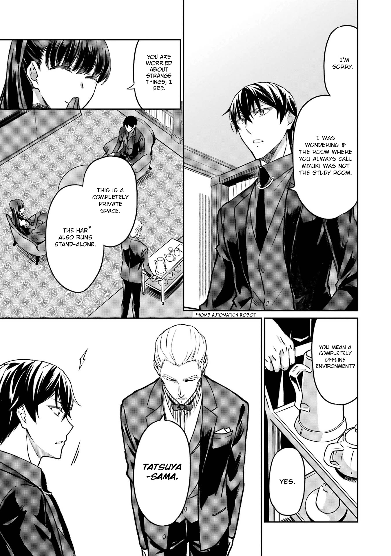 Mahouka Koukou no Rettousei - Yotsuba Keishou-hen Chapter 19 page 5 - Chapter 19: Gene