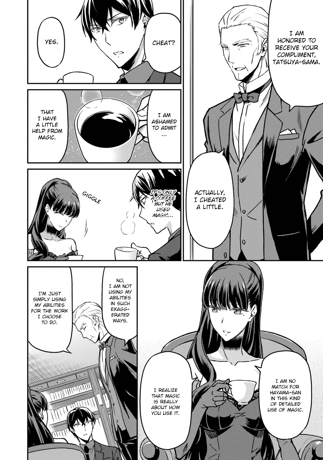 Mahouka Koukou no Rettousei - Yotsuba Keishou-hen Chapter 19 page 8 - Chapter 19: Gene