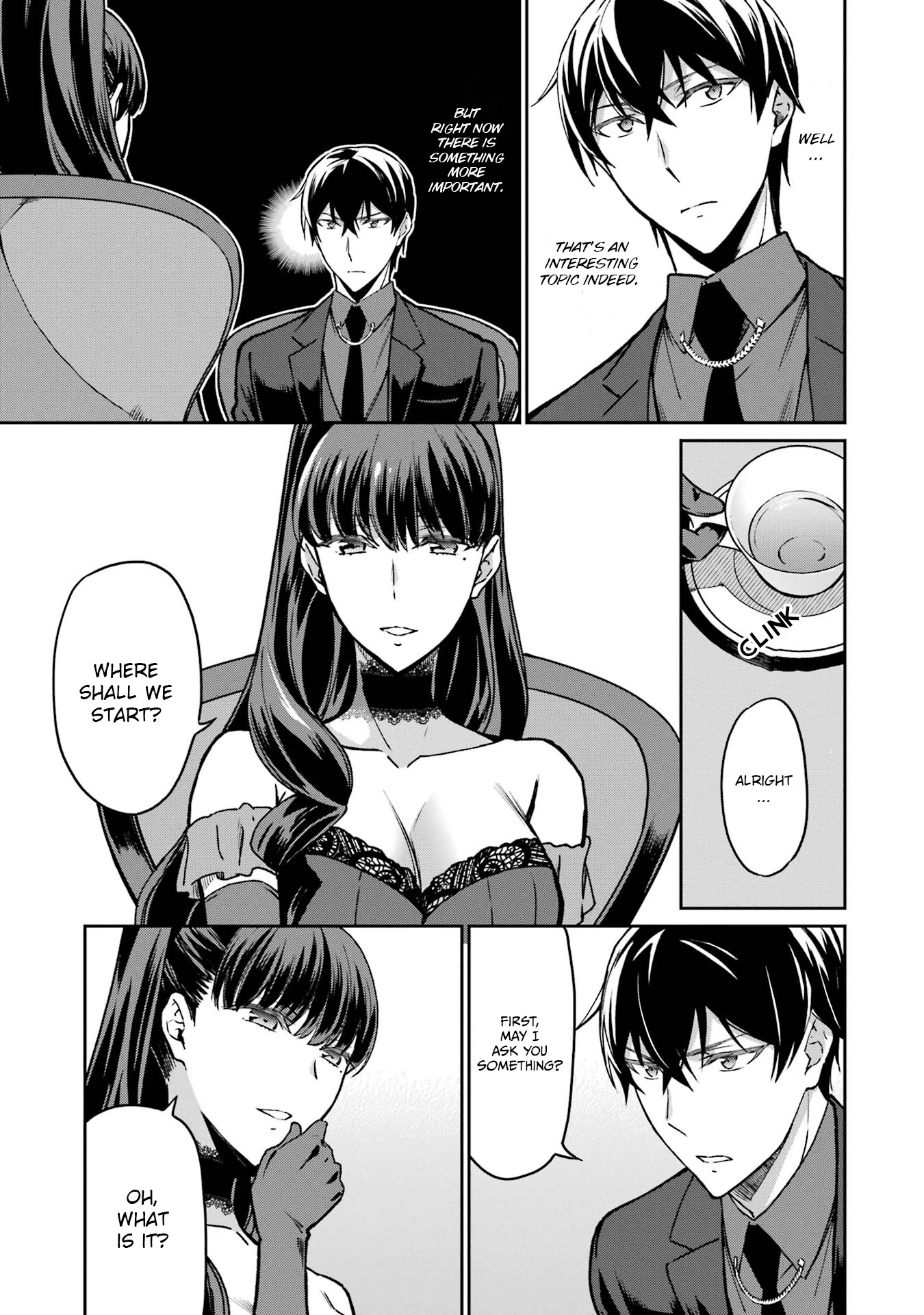 Mahouka Koukou no Rettousei - Yotsuba Keishou-hen Chapter 19 page 9 - Chapter 19: Gene