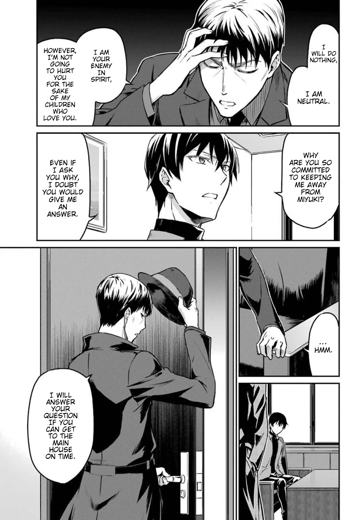 Mahouka Koukou no Rettousei - Yotsuba Keishou-hen Chapter 2 page 13 - Chapter 2: Respectively Plotting