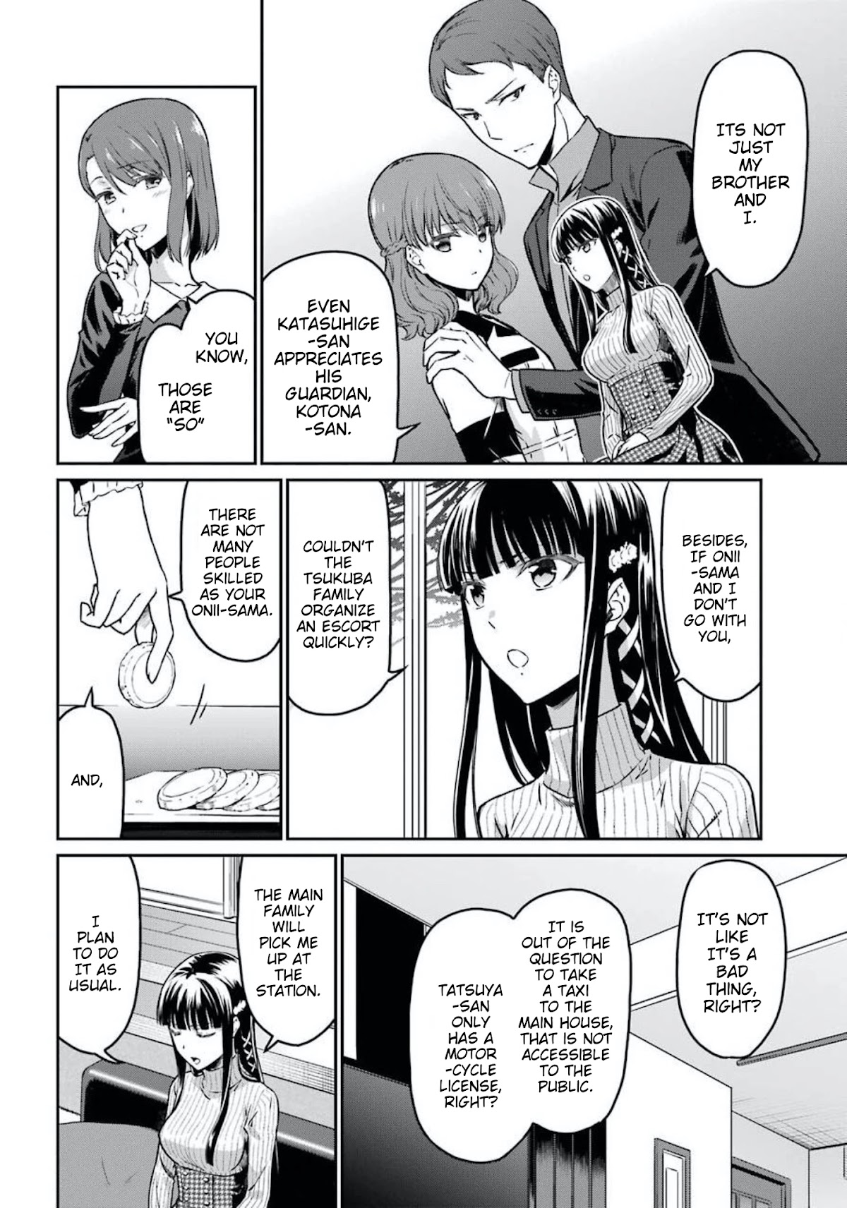 Mahouka Koukou no Rettousei - Yotsuba Keishou-hen Chapter 2 page 20 - Chapter 2: Respectively Plotting