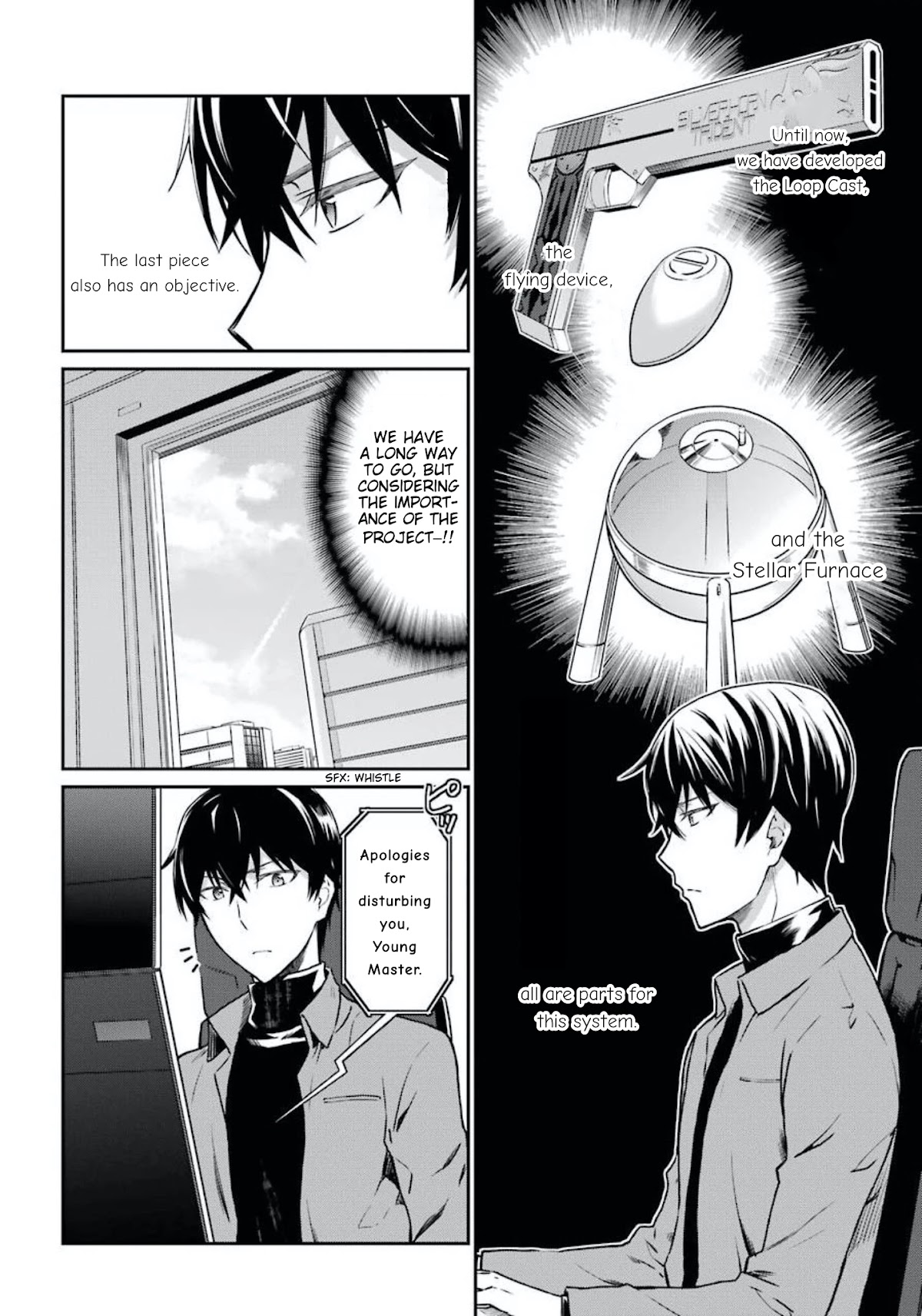 Mahouka Koukou no Rettousei - Yotsuba Keishou-hen Chapter 2 page 4 - Chapter 2: Respectively Plotting