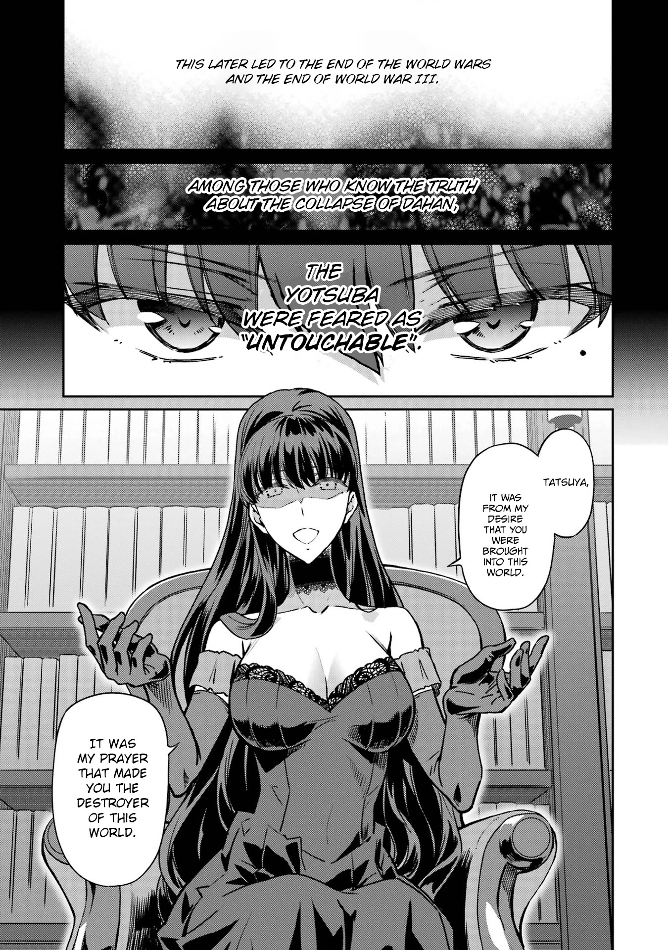 Mahouka Koukou no Rettousei - Yotsuba Keishou-hen Chapter 20 page 11 - Chapter 20: Prayer