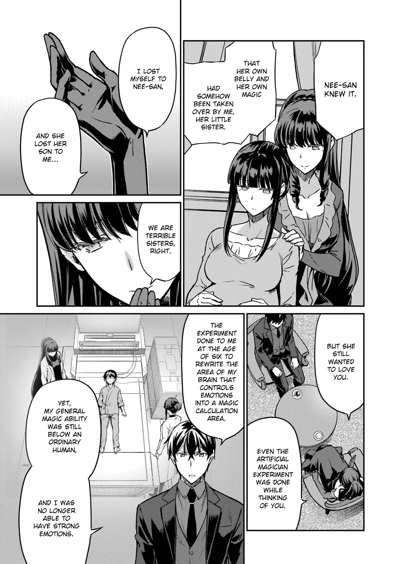 Mahouka Koukou no Rettousei - Yotsuba Keishou-hen Chapter 20 page 13 - Chapter 20: Prayer