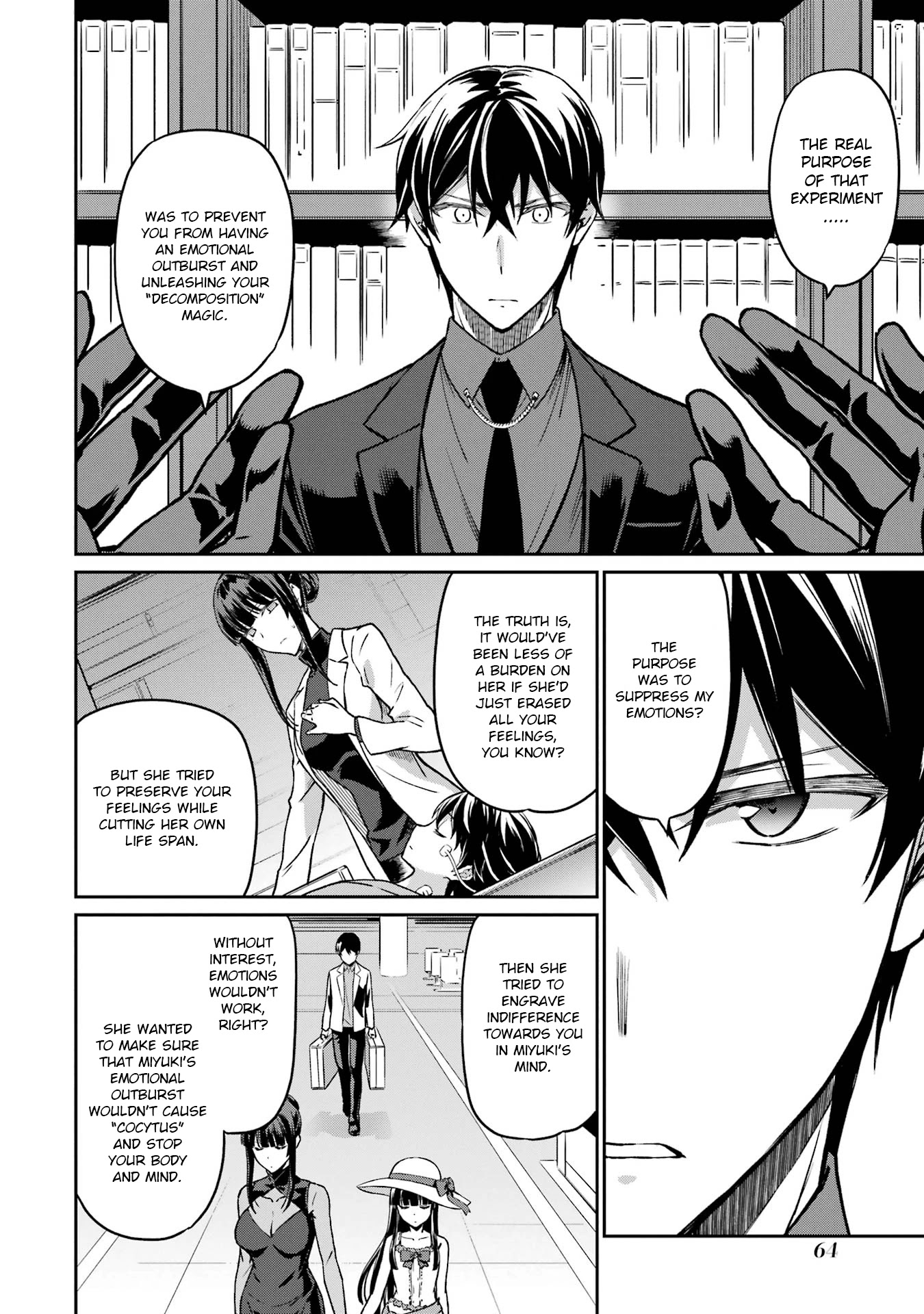 Mahouka Koukou no Rettousei - Yotsuba Keishou-hen Chapter 20 page 14 - Chapter 20: Prayer