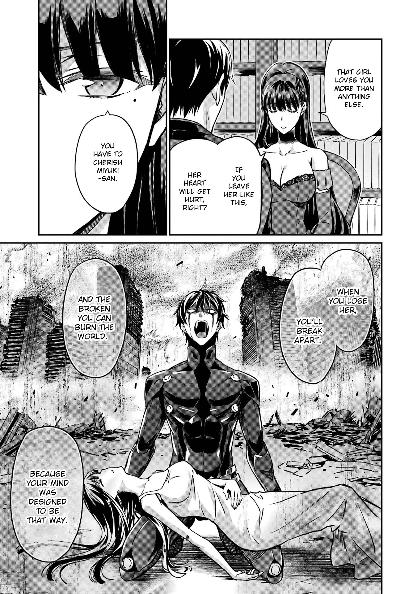 Mahouka Koukou no Rettousei - Yotsuba Keishou-hen Chapter 20 page 19 - Chapter 20: Prayer