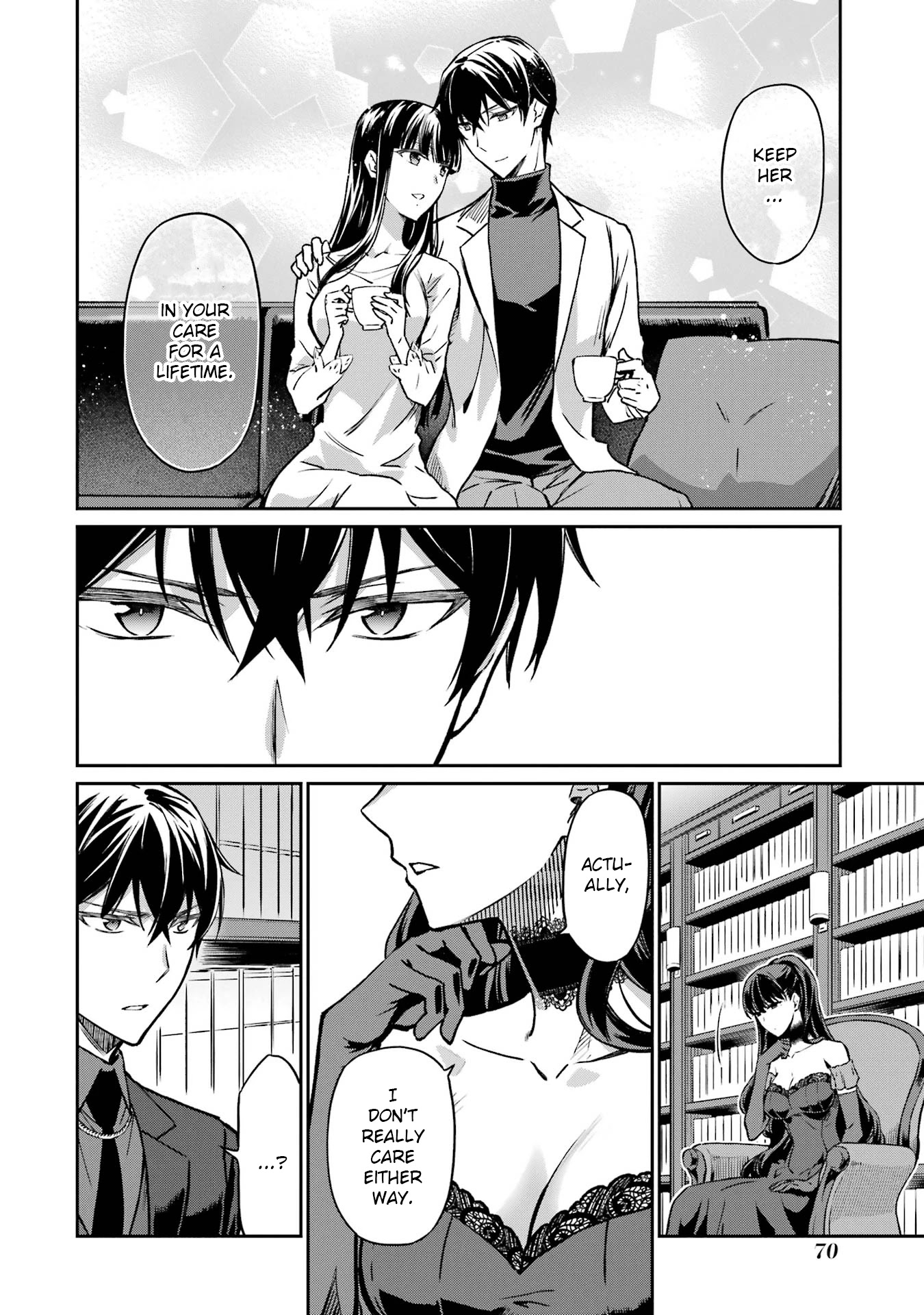 Mahouka Koukou no Rettousei - Yotsuba Keishou-hen Chapter 20 page 20 - Chapter 20: Prayer