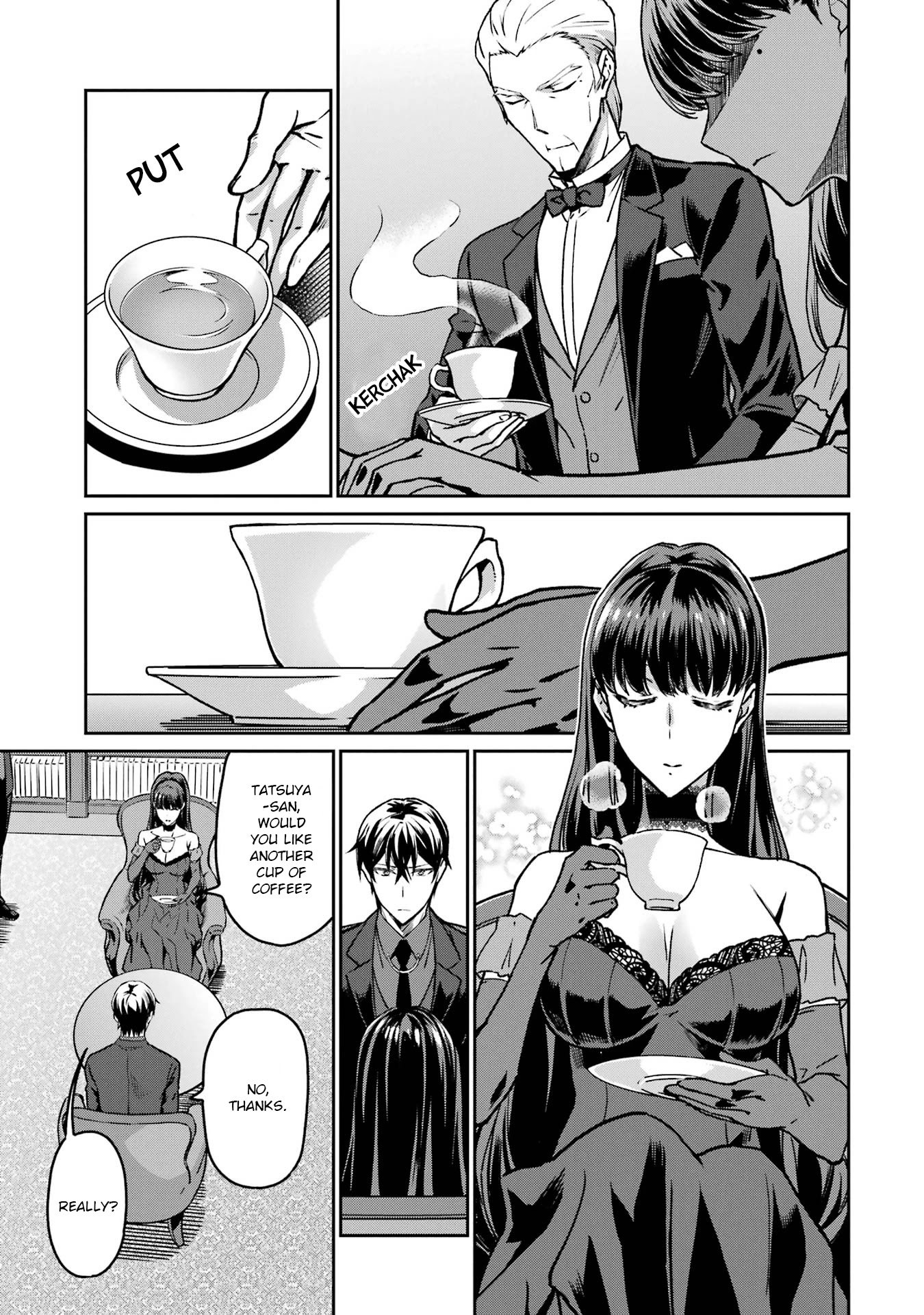 Mahouka Koukou no Rettousei - Yotsuba Keishou-hen Chapter 21 page 3 - Chapter 21: The Reason
