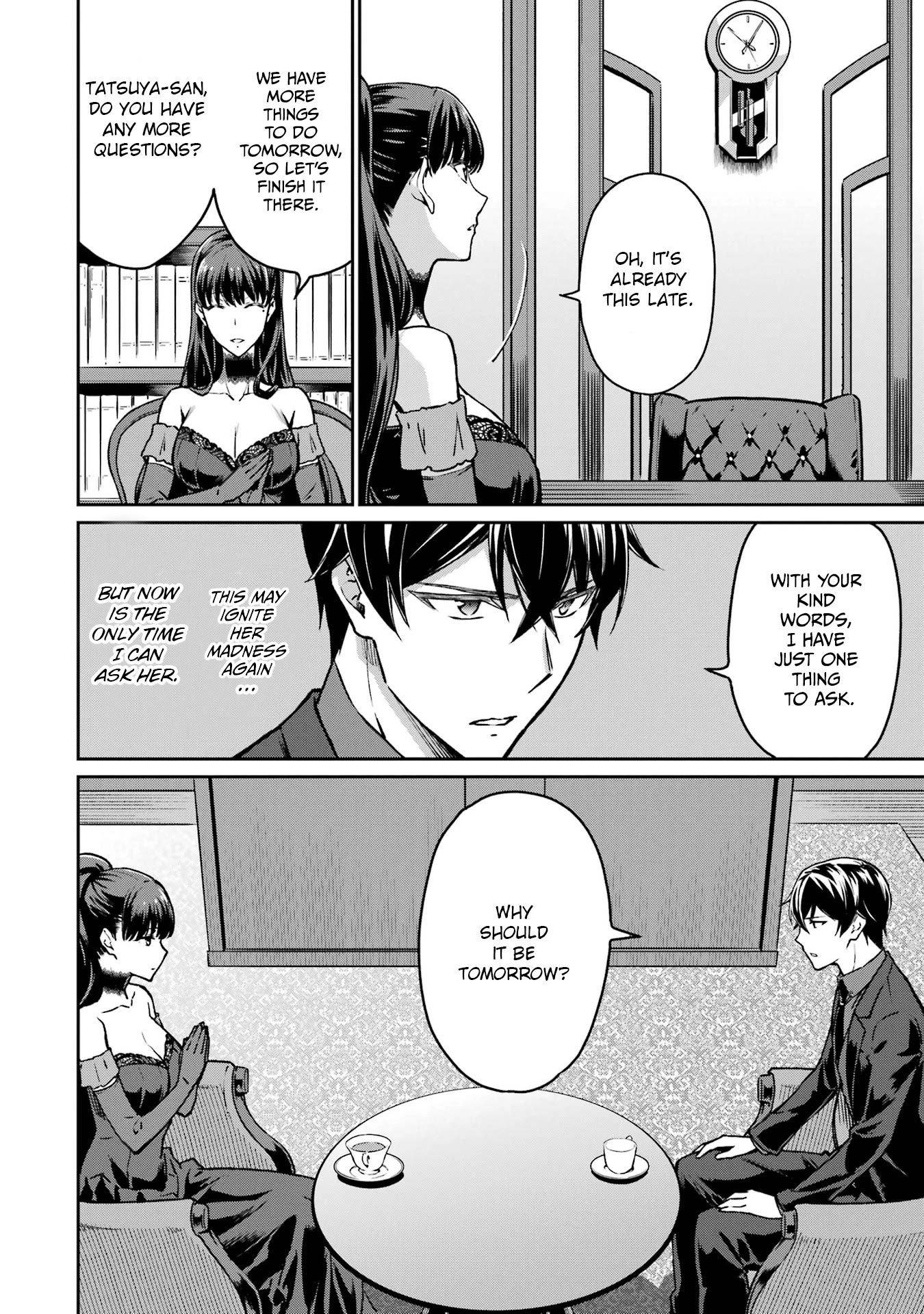 Mahouka Koukou no Rettousei - Yotsuba Keishou-hen Chapter 21 page 4 - Chapter 21: The Reason