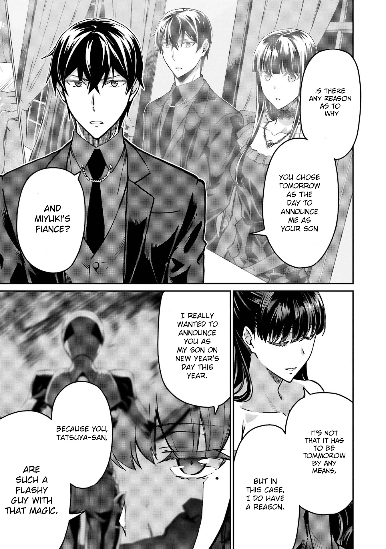 Mahouka Koukou no Rettousei - Yotsuba Keishou-hen Chapter 21 page 5 - Chapter 21: The Reason