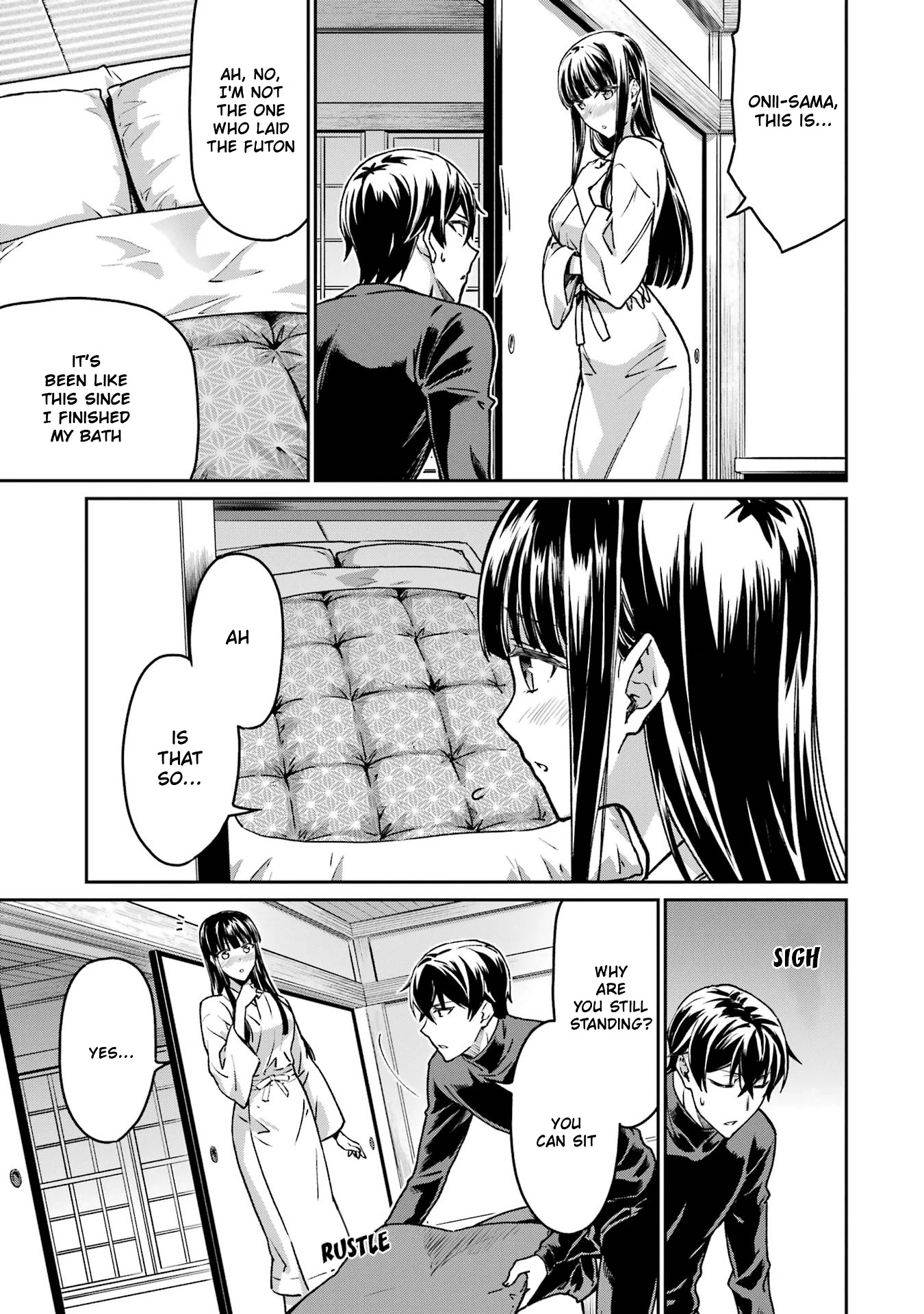 Mahouka Koukou no Rettousei - Yotsuba Keishou-hen Chapter 22 page 11 - Chapter 22: The Truth