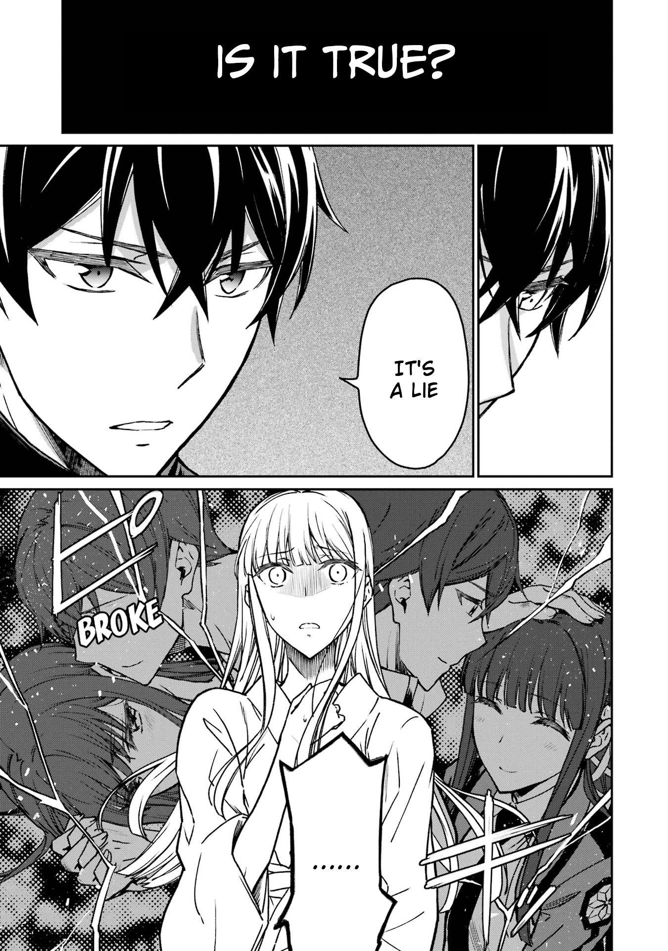 Mahouka Koukou no Rettousei - Yotsuba Keishou-hen Chapter 22 page 15 - Chapter 22: The Truth