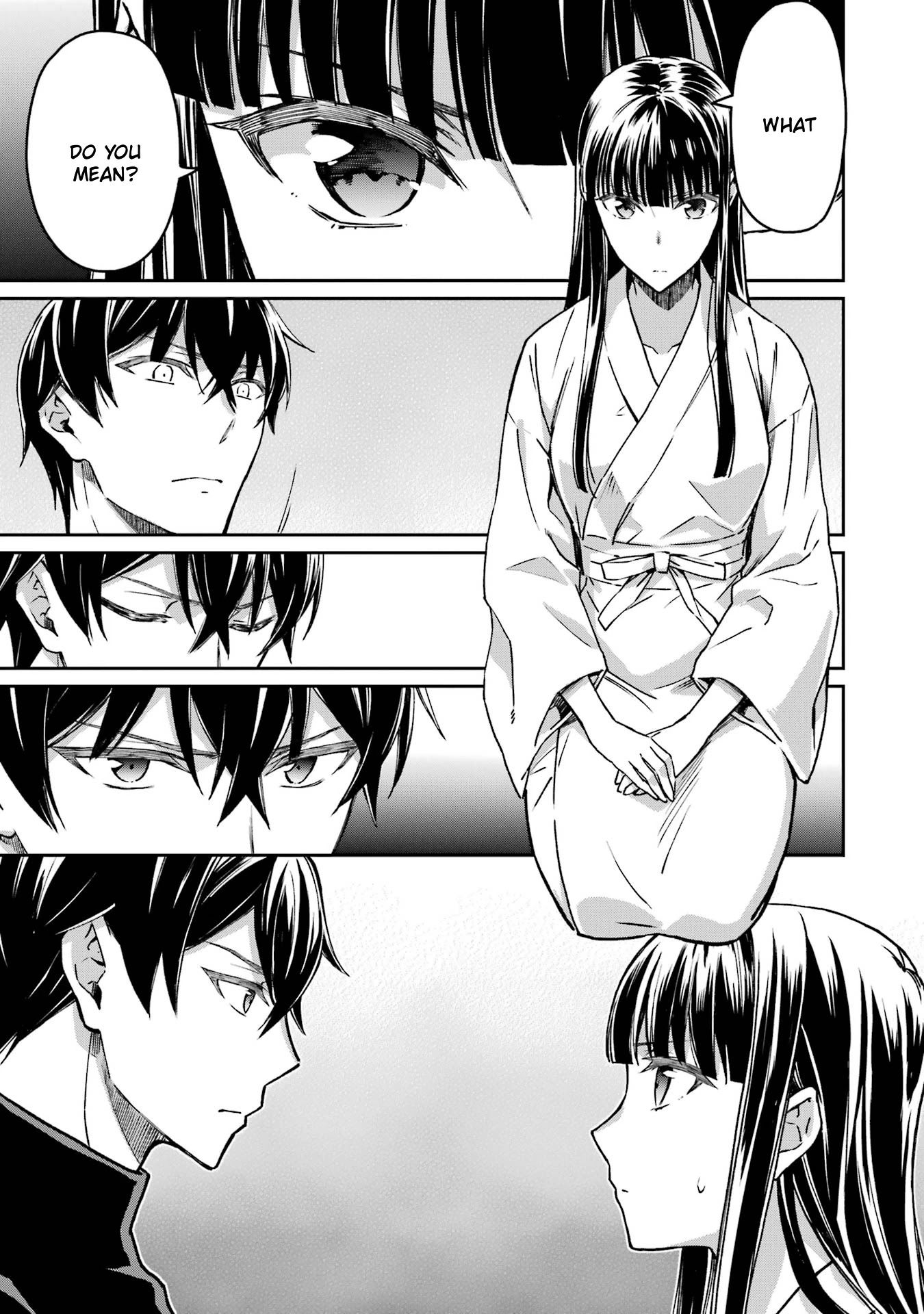 Mahouka Koukou no Rettousei - Yotsuba Keishou-hen Chapter 22 page 17 - Chapter 22: The Truth