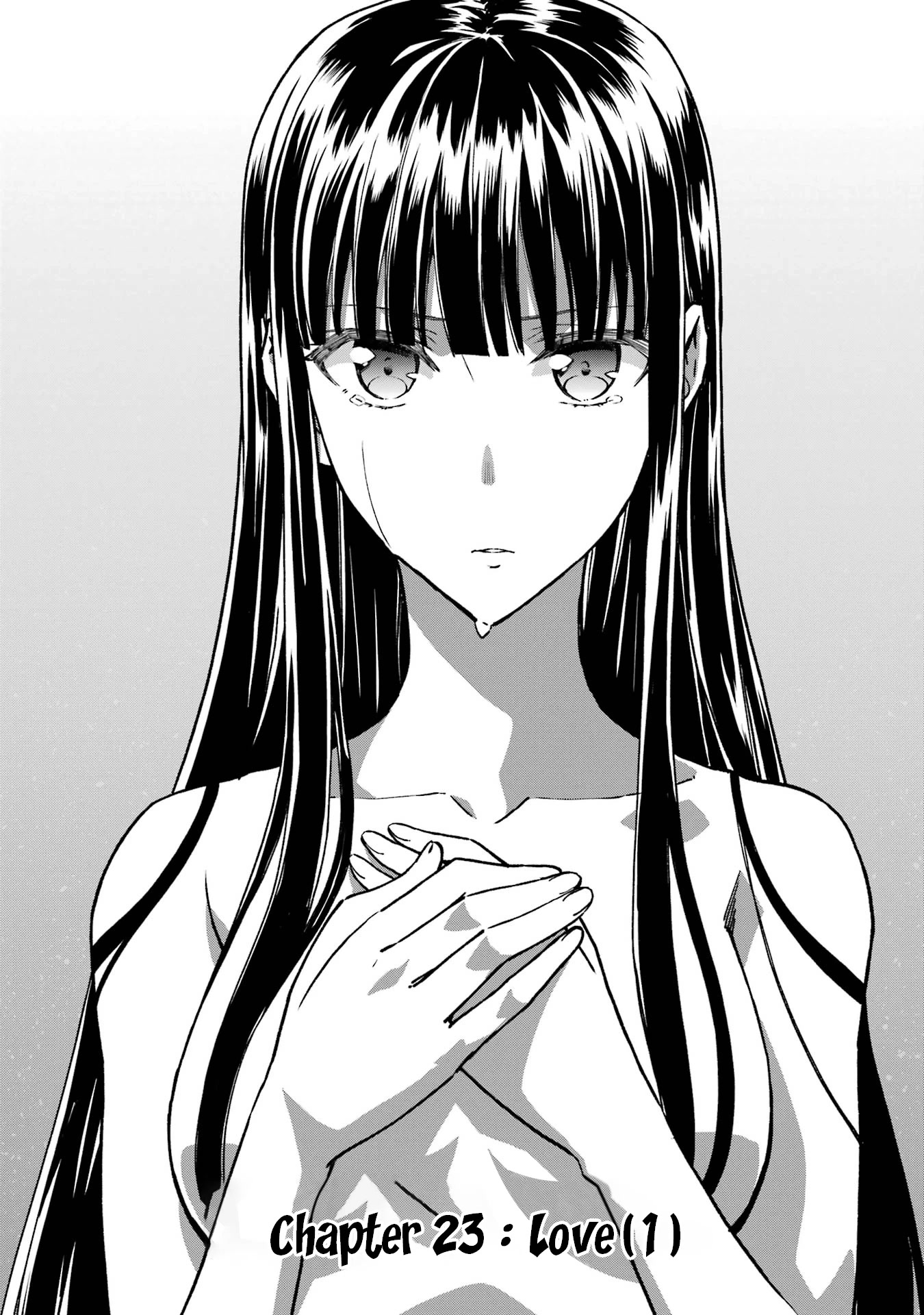 Mahouka Koukou no Rettousei - Yotsuba Keishou-hen Chapter 23 page 1 - Chapter 23: Love (1)