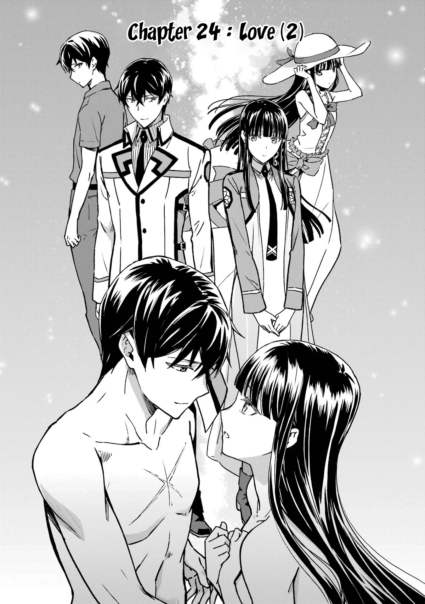 Mahouka Koukou no Rettousei - Yotsuba Keishou-hen Chapter 24 page 1 - Chapter 24: Love (2)