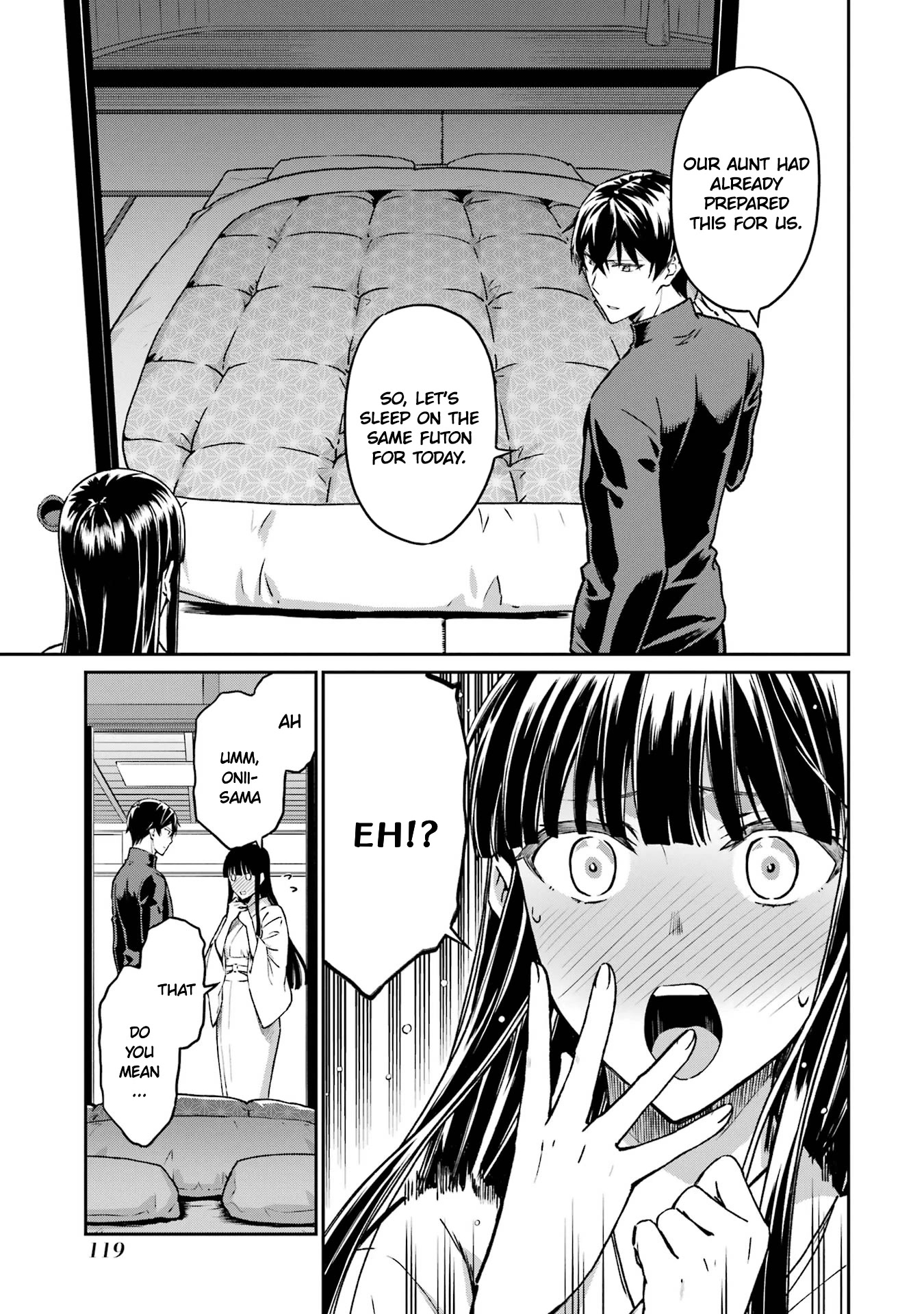 Mahouka Koukou no Rettousei - Yotsuba Keishou-hen Chapter 24 page 5 - Chapter 24: Love (2)