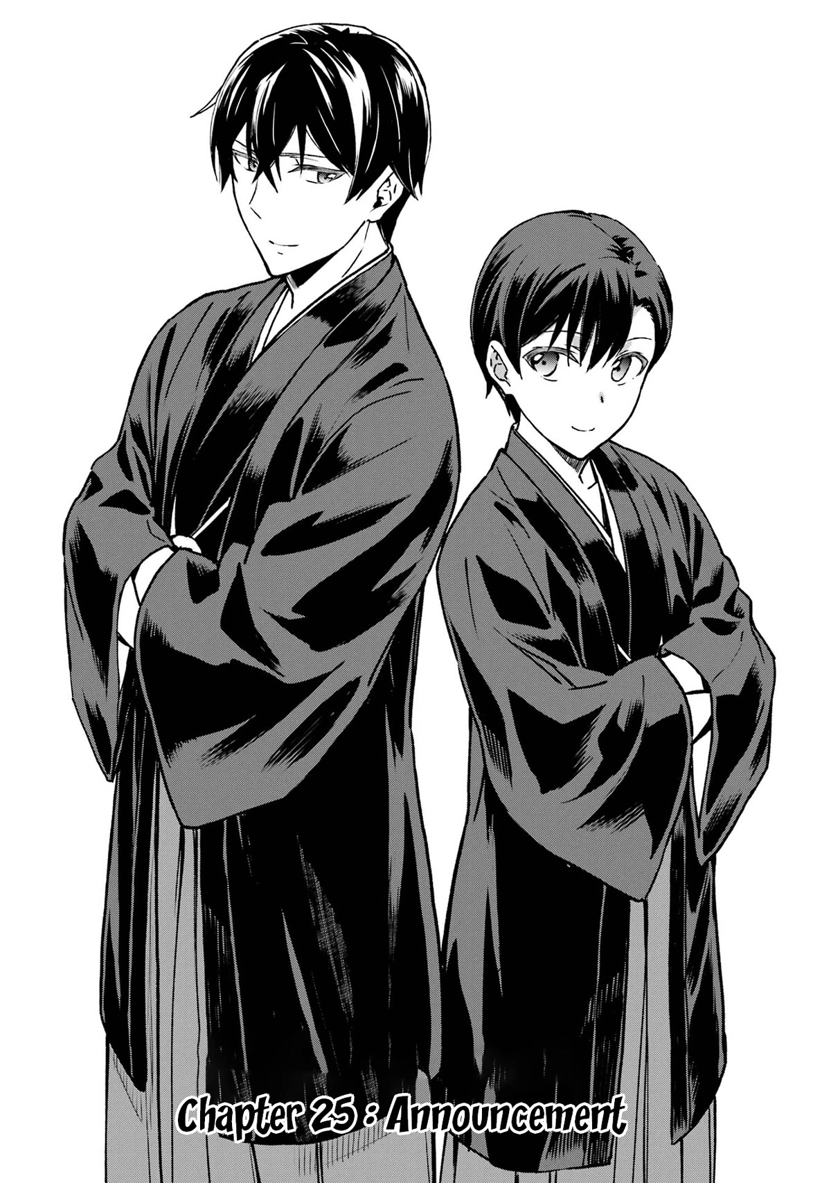 Mahouka Koukou no Rettousei - Yotsuba Keishou-hen Chapter 25 page 1 - Chapter 25: Announcement