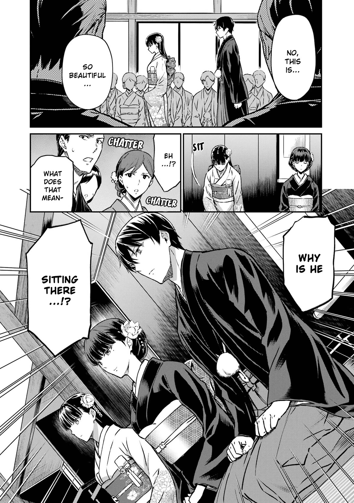 Mahouka Koukou no Rettousei - Yotsuba Keishou-hen Chapter 25 page 14 - Chapter 25: Announcement