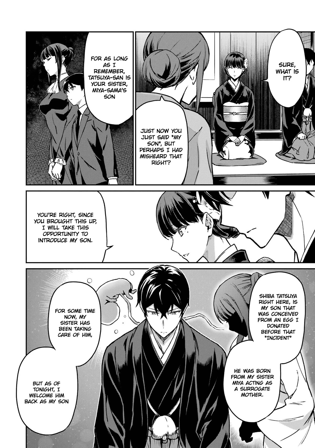 Mahouka Koukou no Rettousei - Yotsuba Keishou-hen Chapter 25 page 20 - Chapter 25: Announcement