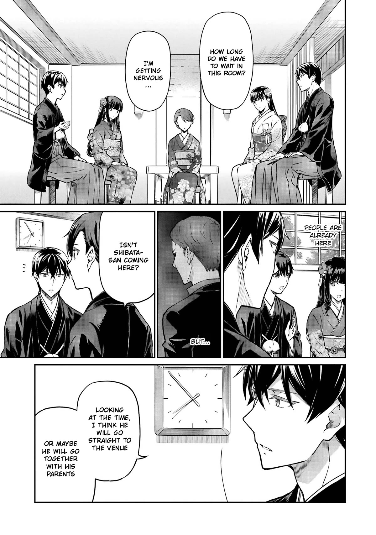Mahouka Koukou no Rettousei - Yotsuba Keishou-hen Chapter 25 page 7 - Chapter 25: Announcement