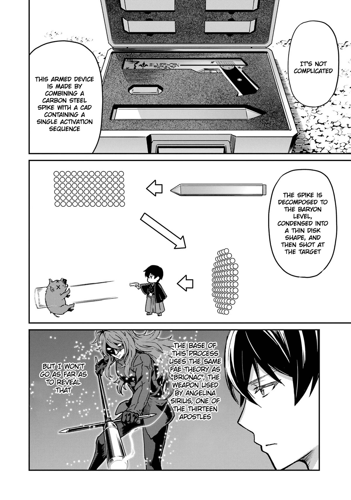 Mahouka Koukou no Rettousei - Yotsuba Keishou-hen Chapter 26 page 14 - Chapter 26: New Magic [END]