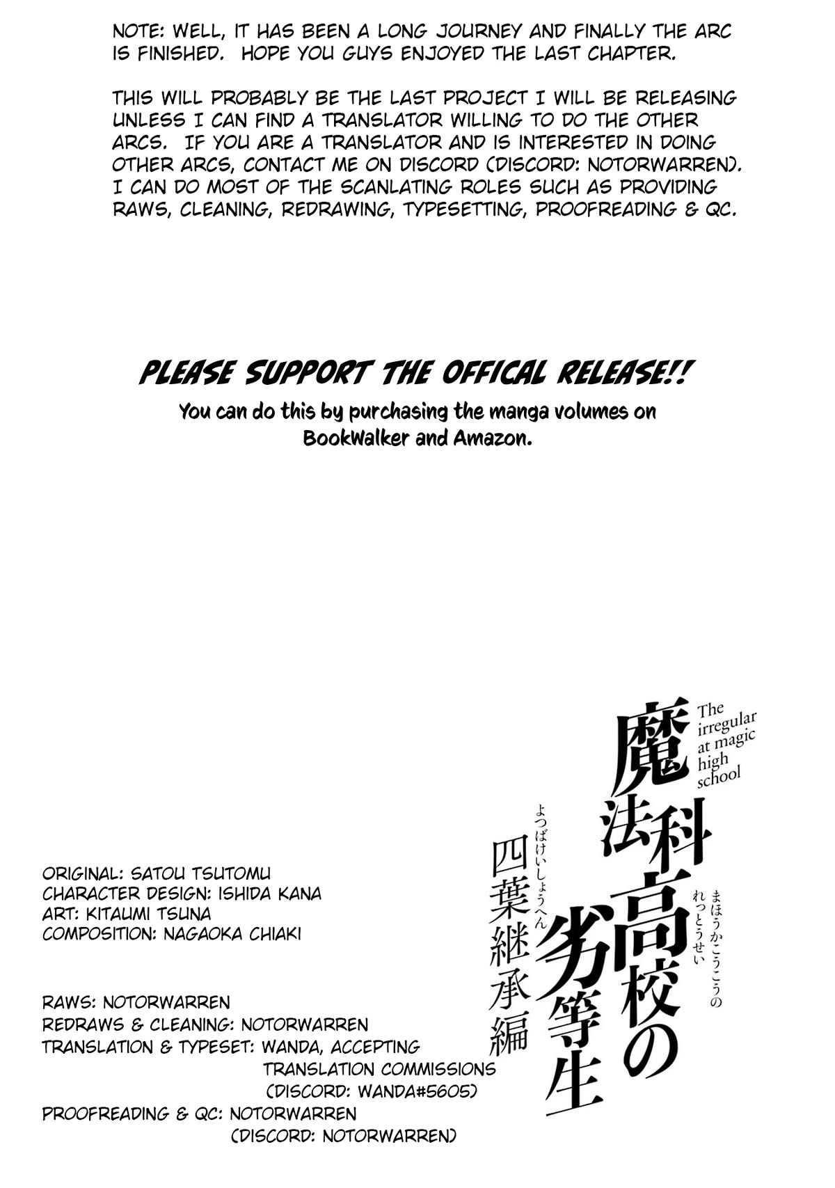 Mahouka Koukou no Rettousei - Yotsuba Keishou-hen Chapter 26 page 23 - Chapter 26: New Magic [END]