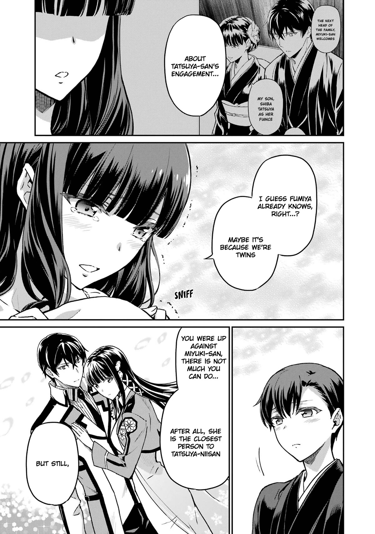 Mahouka Koukou no Rettousei - Yotsuba Keishou-hen Chapter 26 page 3 - Chapter 26: New Magic [END]