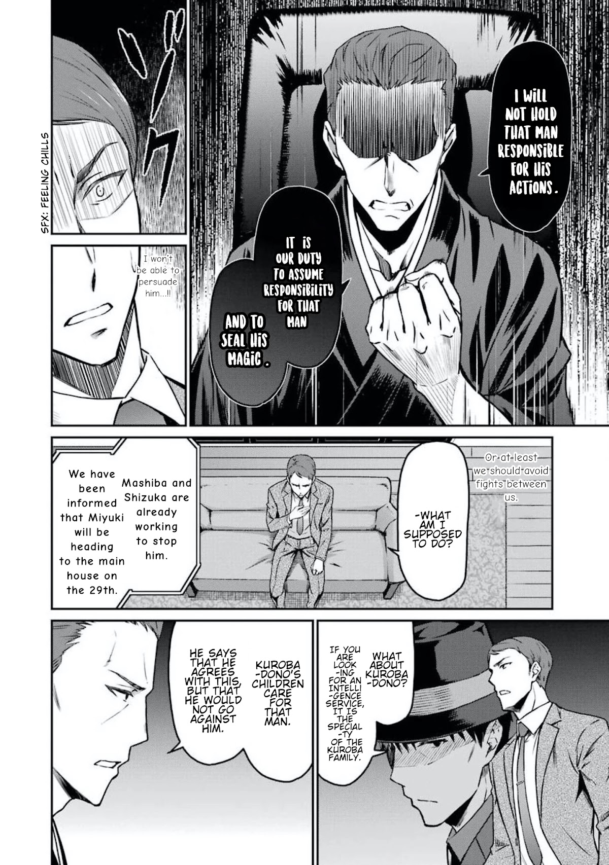Mahouka Koukou no Rettousei - Yotsuba Keishou-hen Chapter 3 page 11 - Chapter 3: Conspiracy
