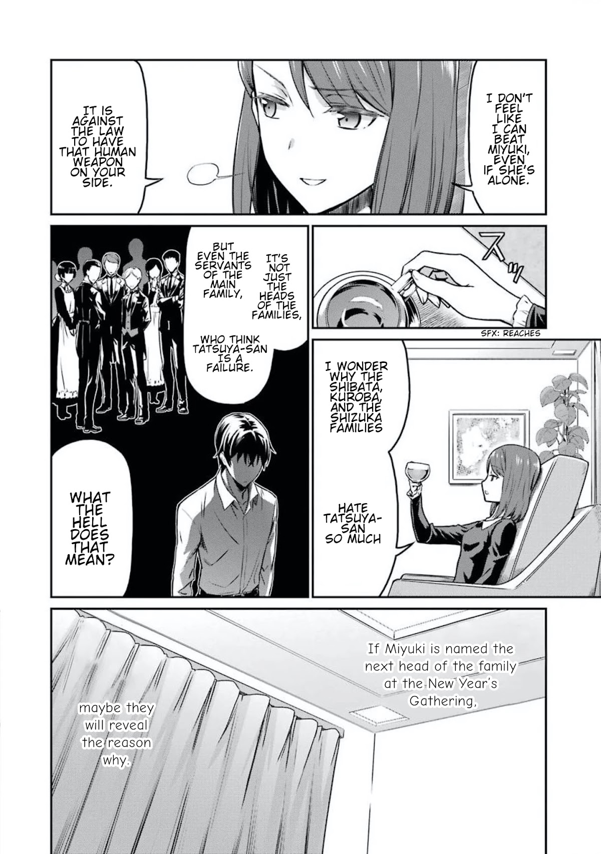 Mahouka Koukou no Rettousei - Yotsuba Keishou-hen Chapter 3 page 6 - Chapter 3: Conspiracy