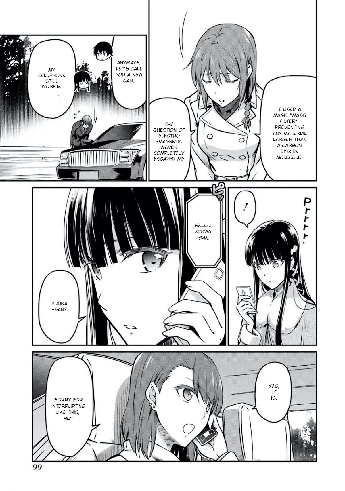 Mahouka Koukou no Rettousei - Yotsuba Keishou-hen Chapter 5 page 17 - Chapter 5: Induced to Stay (2)
