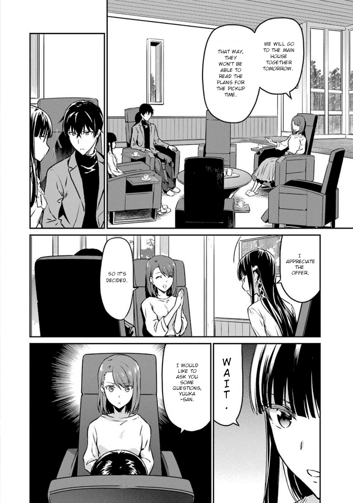 Mahouka Koukou no Rettousei - Yotsuba Keishou-hen Chapter 5 page 22 - Chapter 5: Induced to Stay (2)