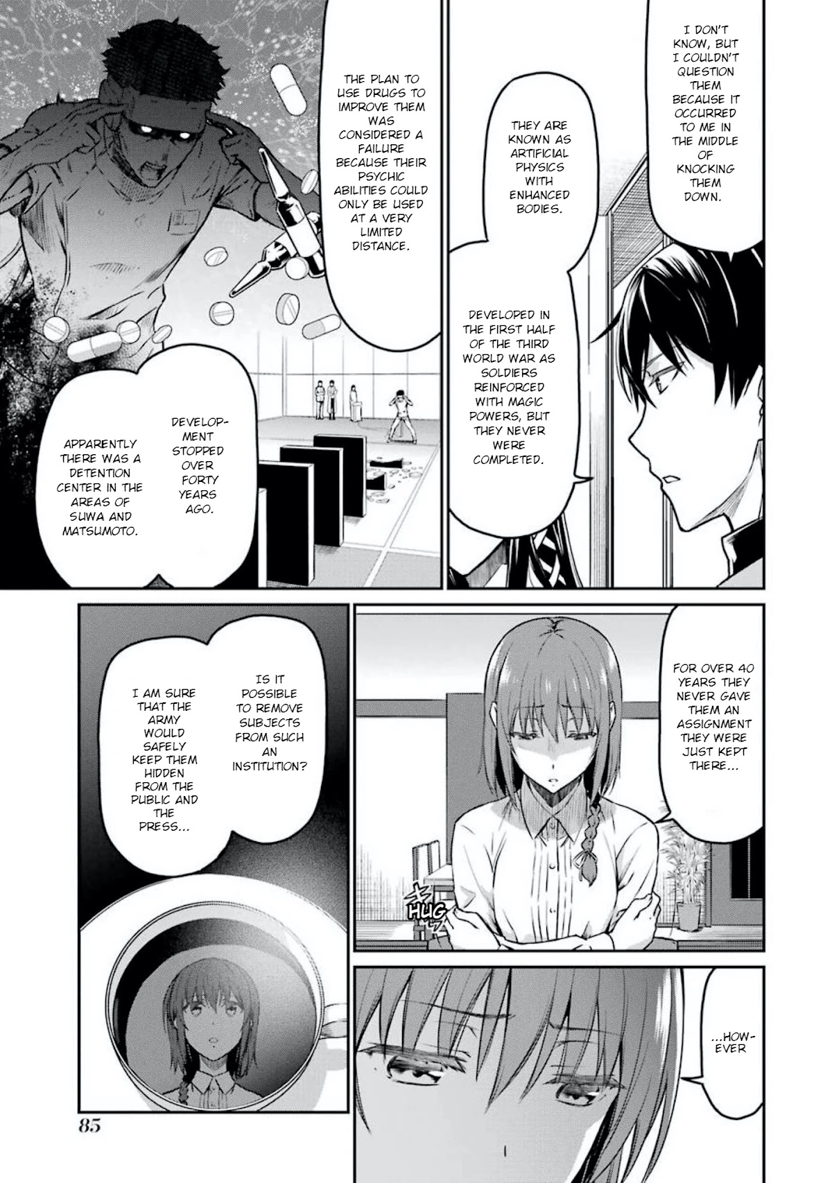Mahouka Koukou no Rettousei - Yotsuba Keishou-hen Chapter 5 page 3 - Chapter 5: Induced to Stay (2)