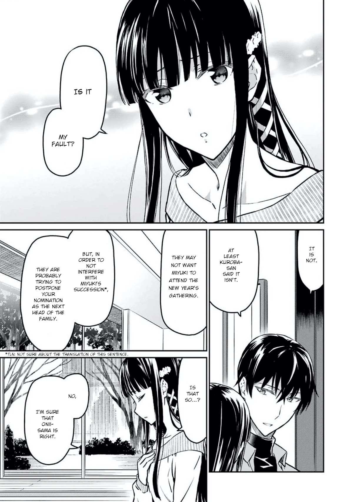 Mahouka Koukou no Rettousei - Yotsuba Keishou-hen Chapter 5 page 5 - Chapter 5: Induced to Stay (2)