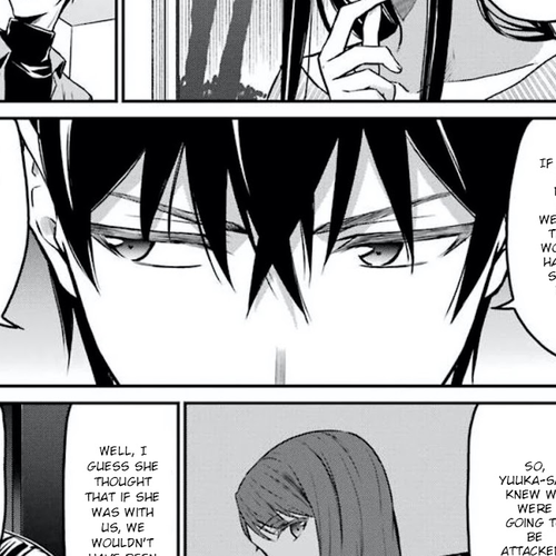 Mahouka Koukou no Rettousei - Yotsuba Keishou-hen Chapter 5: Induced to Stay (2) cover