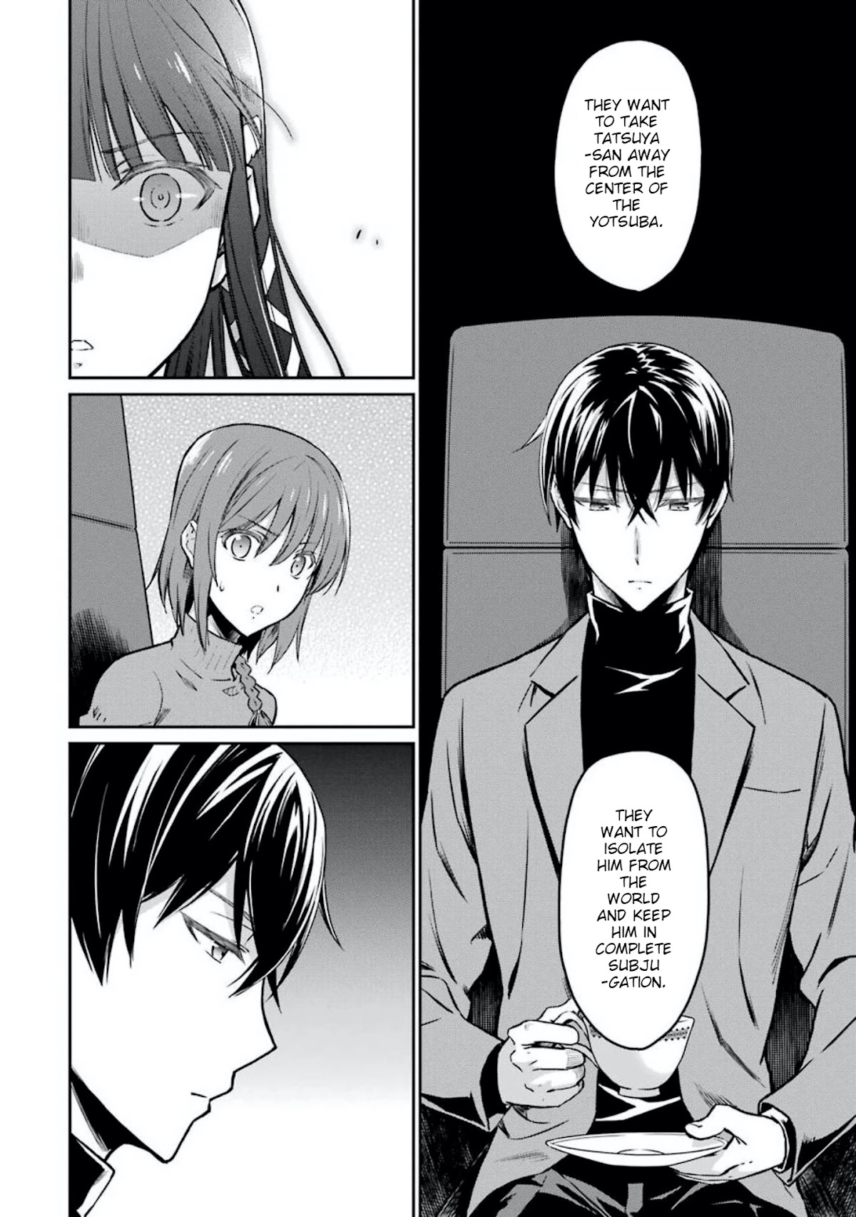 Mahouka Koukou no Rettousei - Yotsuba Keishou-hen Chapter 6 page 10 - Chapter 6: An Unwavering Determination