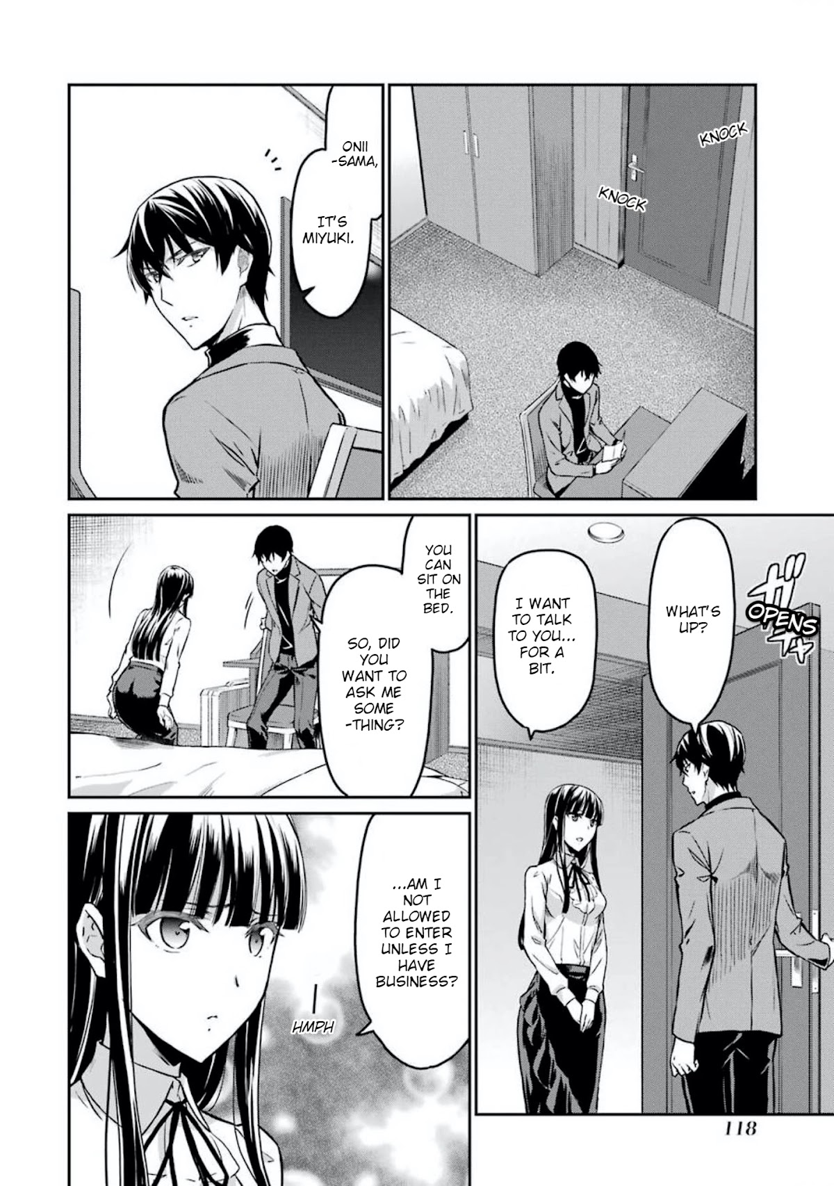 Mahouka Koukou no Rettousei - Yotsuba Keishou-hen Chapter 6 page 14 - Chapter 6: An Unwavering Determination