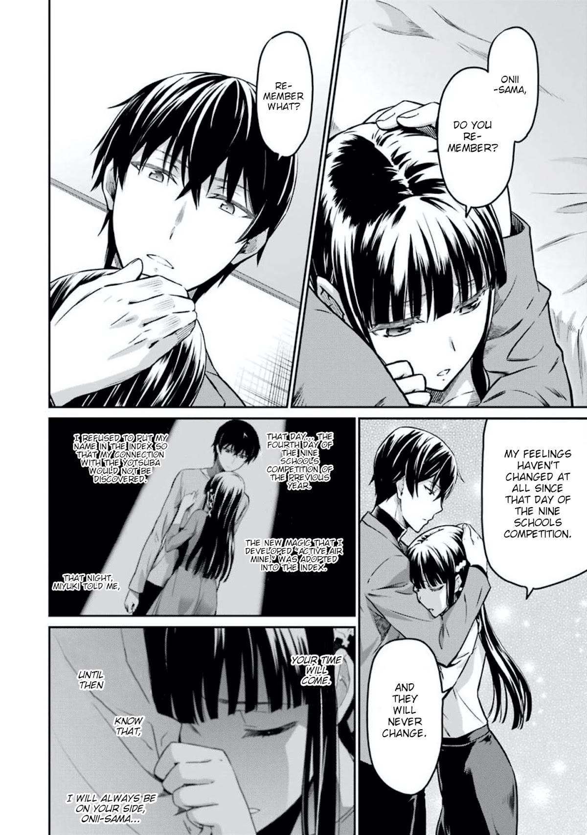 Mahouka Koukou no Rettousei - Yotsuba Keishou-hen Chapter 6 page 18 - Chapter 6: An Unwavering Determination