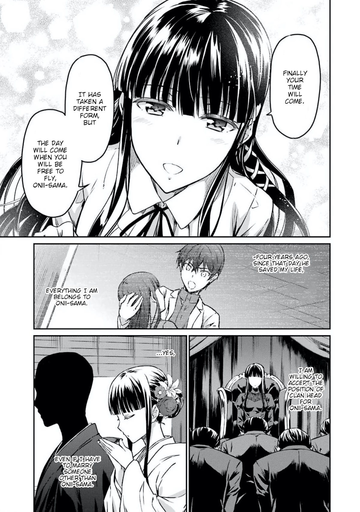 Mahouka Koukou no Rettousei - Yotsuba Keishou-hen Chapter 6 page 19 - Chapter 6: An Unwavering Determination