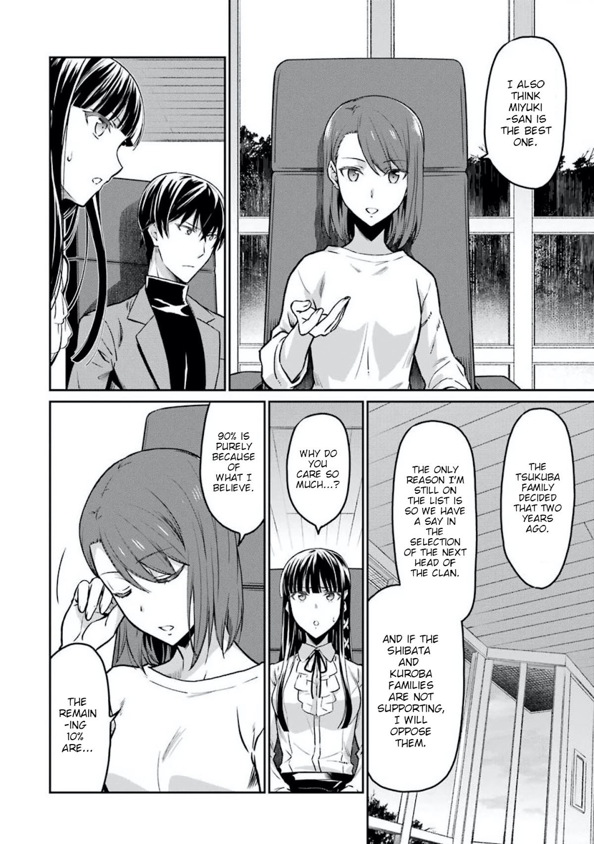 Mahouka Koukou no Rettousei - Yotsuba Keishou-hen Chapter 6 page 6 - Chapter 6: An Unwavering Determination