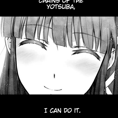 Mahouka Koukou no Rettousei - Yotsuba Keishou-hen Chapter 6: An Unwavering Determination cover