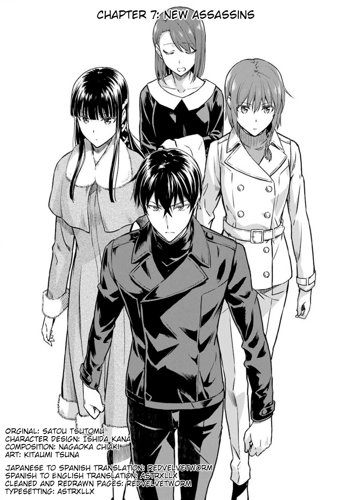 Mahouka Koukou no Rettousei - Yotsuba Keishou-hen Chapter 7 page 1 - Chapter 7: New Assassins